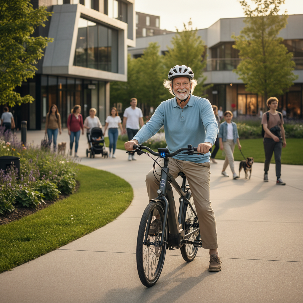 เทรนด์ E-Bike 2026: ระบบ AI ตรวจจับล้มเพื่อวัยเก๋า - ai-fall-detection-ebike-trend