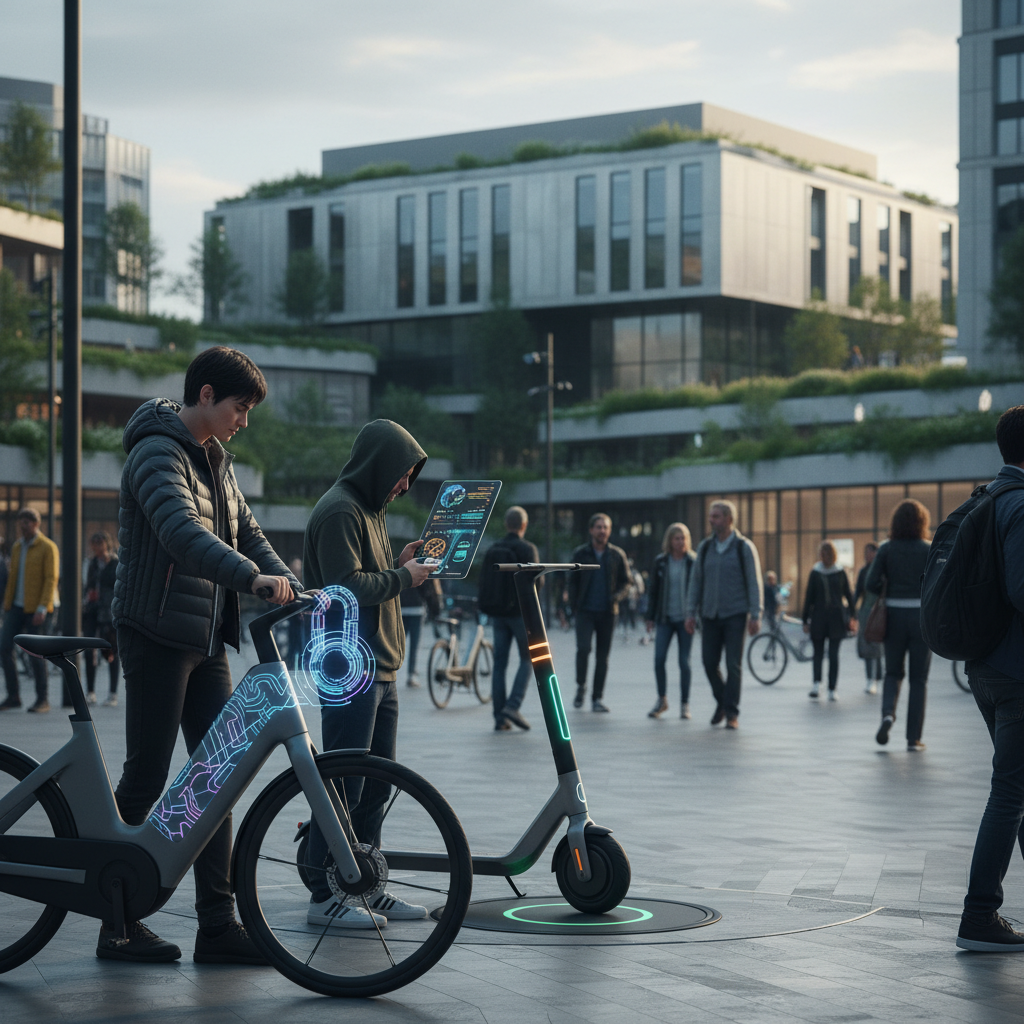 อนาคต EV 2027! เทรนด์ E-Bike ฝังระบบ AI กันขโมยขั้นสุด - ai-iot-ebike-scooter-trend-2027