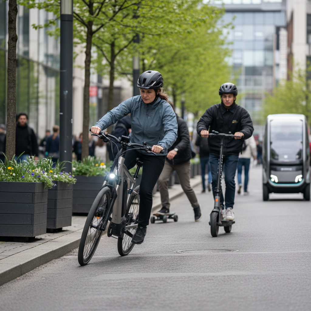 ล้ำไปอีกขั้น! เทรนด์ E-Bike ปี 2026 ติดตั้ง AI ช่วยเบรก - ai-safety-ebike-ev-trend
