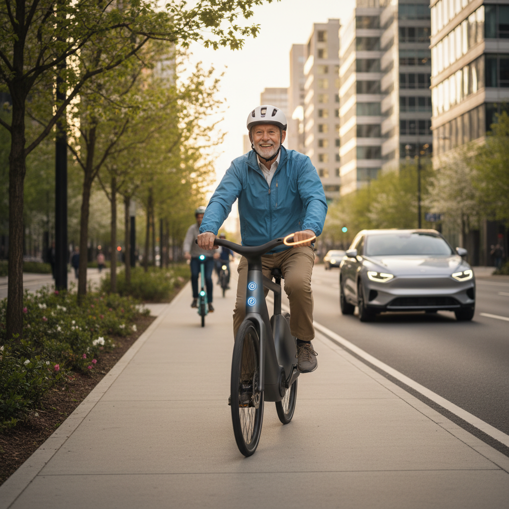 เทรนด์ EV 2026: AI ตรวจจับจุดบอด E-Bike ลดอุบัติเหตุ - ai-safety-ebike-ev-trend