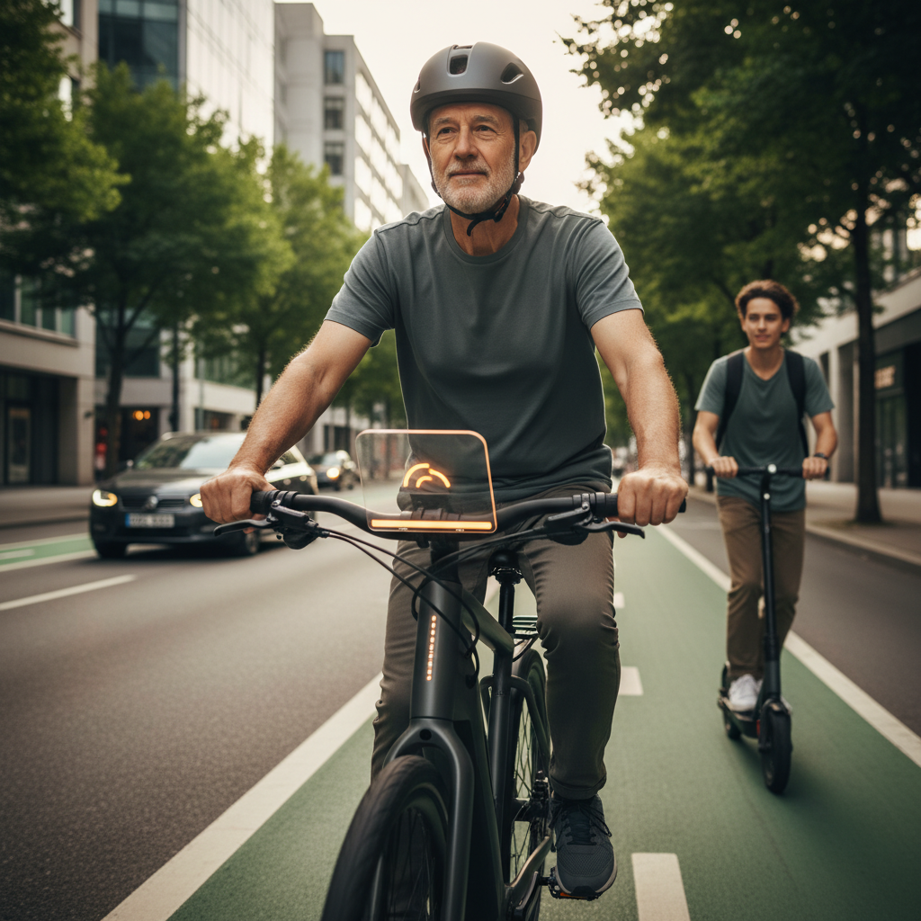 เทรนด์ EV 2026: ระบบ AI ช่วยเตือนการชน E-Bike ขับขี่ปลอดภัย - ai-safety-ebike-ev-trend