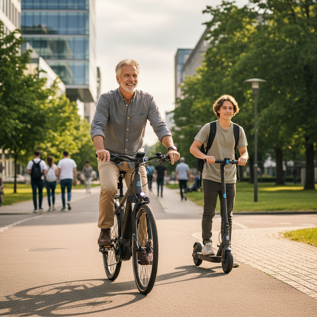 เทรนด์ 2026: ระบบ AI กันชน E-Bike ขับขี่ปลอดภัยไร้กังวล - ai-safety-ebike-scooter-trend