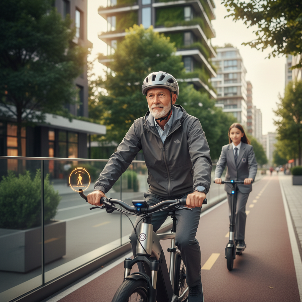 เทรนด์ 2027! นวัตกรรม AI ป้องกันอุบัติเหตุบน E-Bike - ai-safety-ebike-trend
