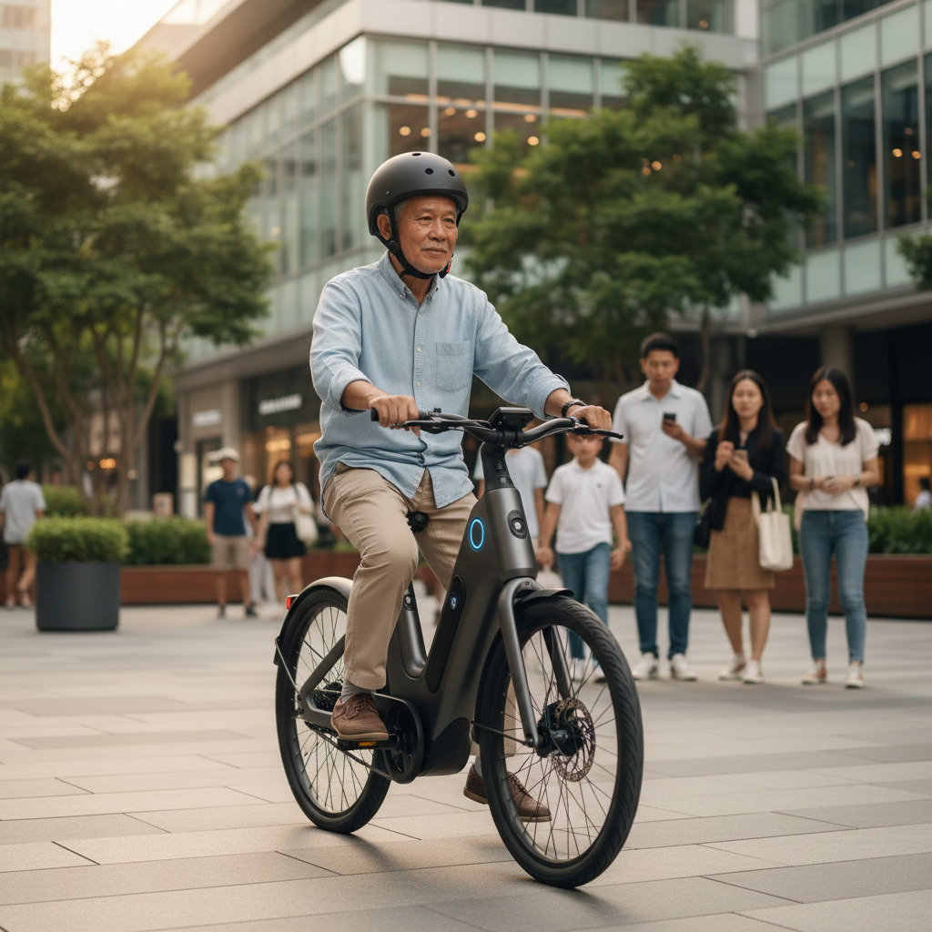 เทรนด์ E-Bike 2026: นวัตกรรม AI ช่วยเบรก ลดอุบัติเหตุ - ai-safety-ebike-trend-2026