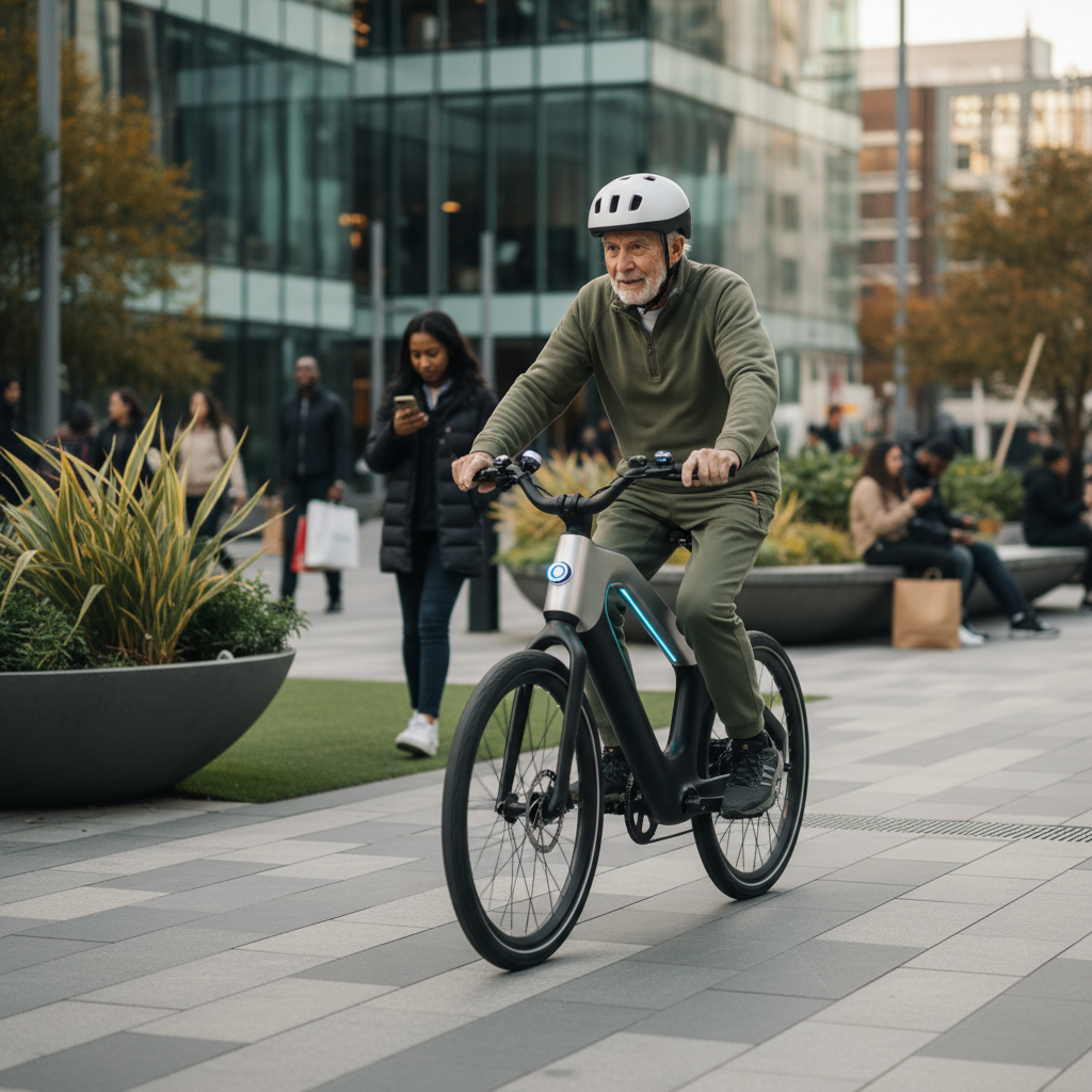 อนาคต E-Bike 2026: เทคโนโลยี AI ป้องกันการชนเพื่อผู้สูงวัย - ai-safety-ebike-trend-2026