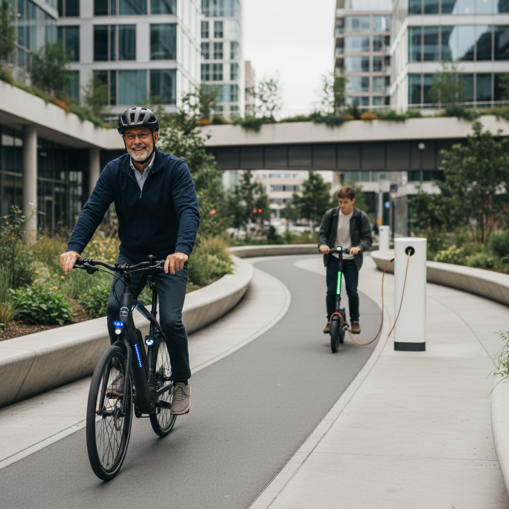 อนาคต EV! เทรนด์ E-Bike ติดระบบเซนเซอร์ AI รับปี 2027 - ai-safety-ebike-trend-2027