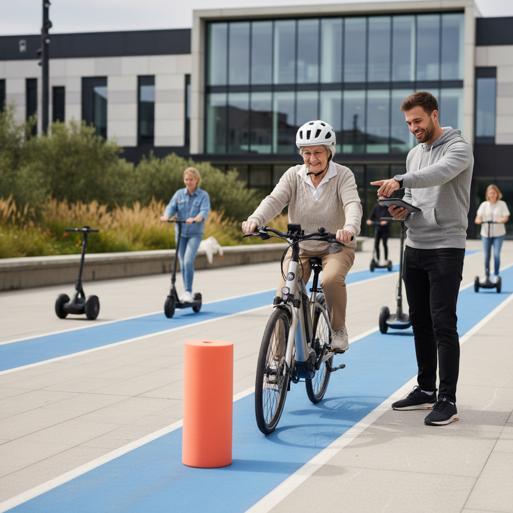 เทรนด์ EV 2026: เซ็นเซอร์ AI ช่วยเบรก ปลอดภัยขั้นสุด - ai-sensor-ebike-safety-2026