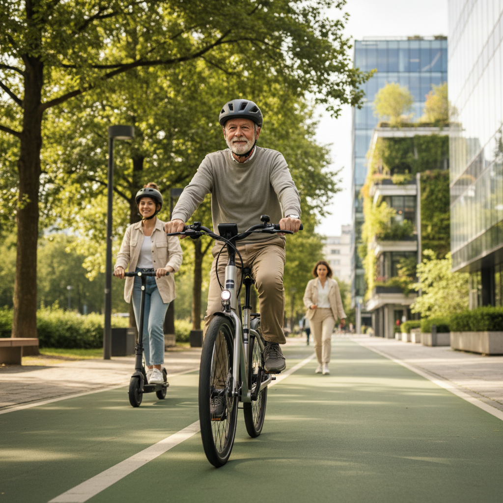 เทรนด์ EV 2026: นวัตกรรม AI ช่วยเบรก ยกระดับ E-Bike ปลอดภัย - ai-sensor-ebike-safety-trend