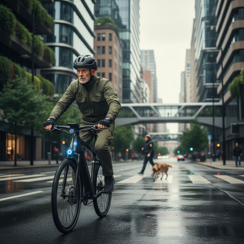เทรนด์อนาคต! E-Bike ติดเซนเซอร์ AI ช่วยเบรก ขับขี่ปลอดภัย - ai-sensor-ebike-safety-trend