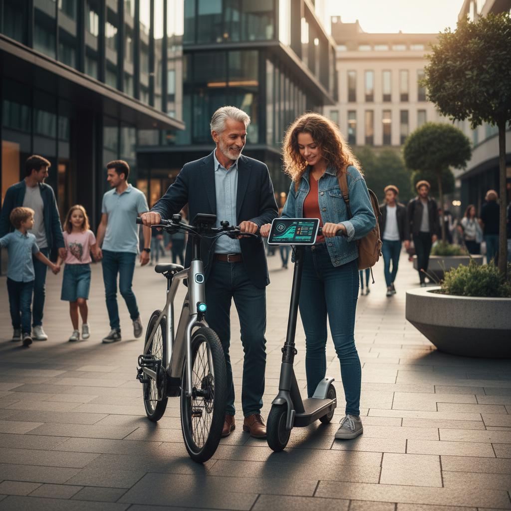เทรนด์ EV สิ้นปี 2026: สกู๊ตเตอร์ AI เซ็นเซอร์กันชนสุดล้ำ - ai-sensor-scooter-ev-trend