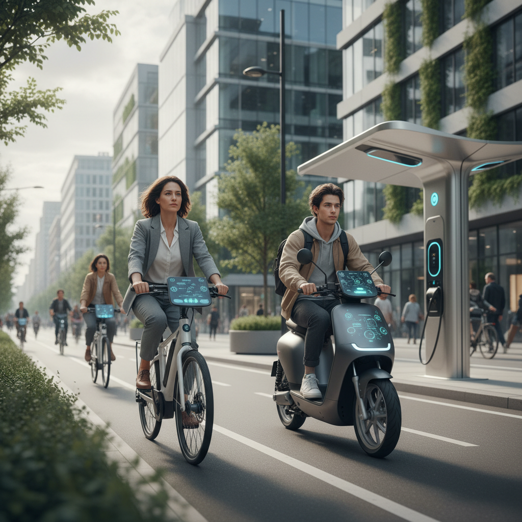 เทรนด์อนาคต! E-Bike ระบบ AI ช่วยขับขี่ปลอดภัย - ai-smart-ebike-ev-trend