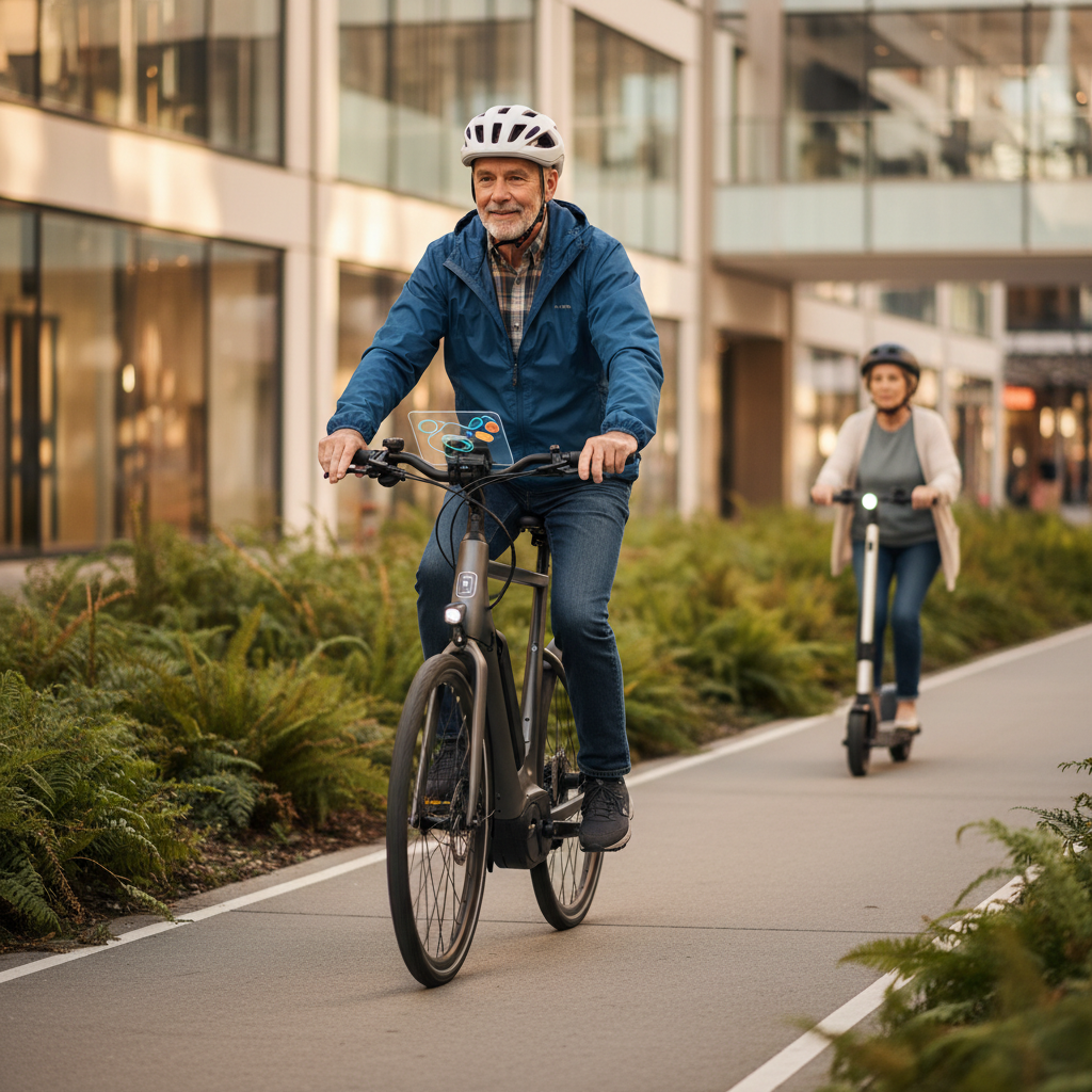 เทรนด์ EV ล่าสุด! E-Bike ยุค AI เสริมความปลอดภัยขั้นสุด - ai-smart-ebike-ev-trend