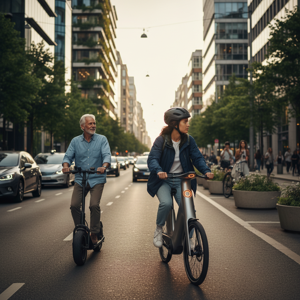 เทรนด์ E-Bike 2026: ชิป AI ตรวจจับจุดบอด ขับขี่ปลอดภัยขึ้น - ai-smart-ebike-safety-2026