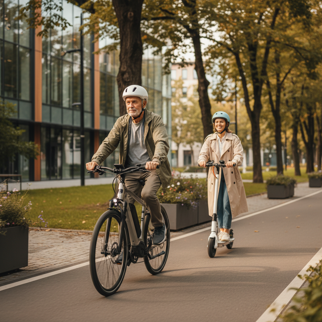 วิเคราะห์เทรนด์ปลายปี 26! E-Bike ติด AI เบรกอัตโนมัติ - ai-smart-ebike-safety-trend