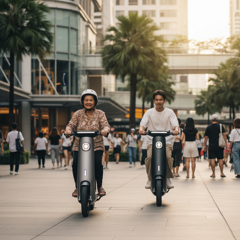 เทรนด์ EV 2026: ระบบ AI ช่วยทรงตัวใน E-Bike ขับขี่ปลอดภัย - ai-smart-ebike-scooter-trend