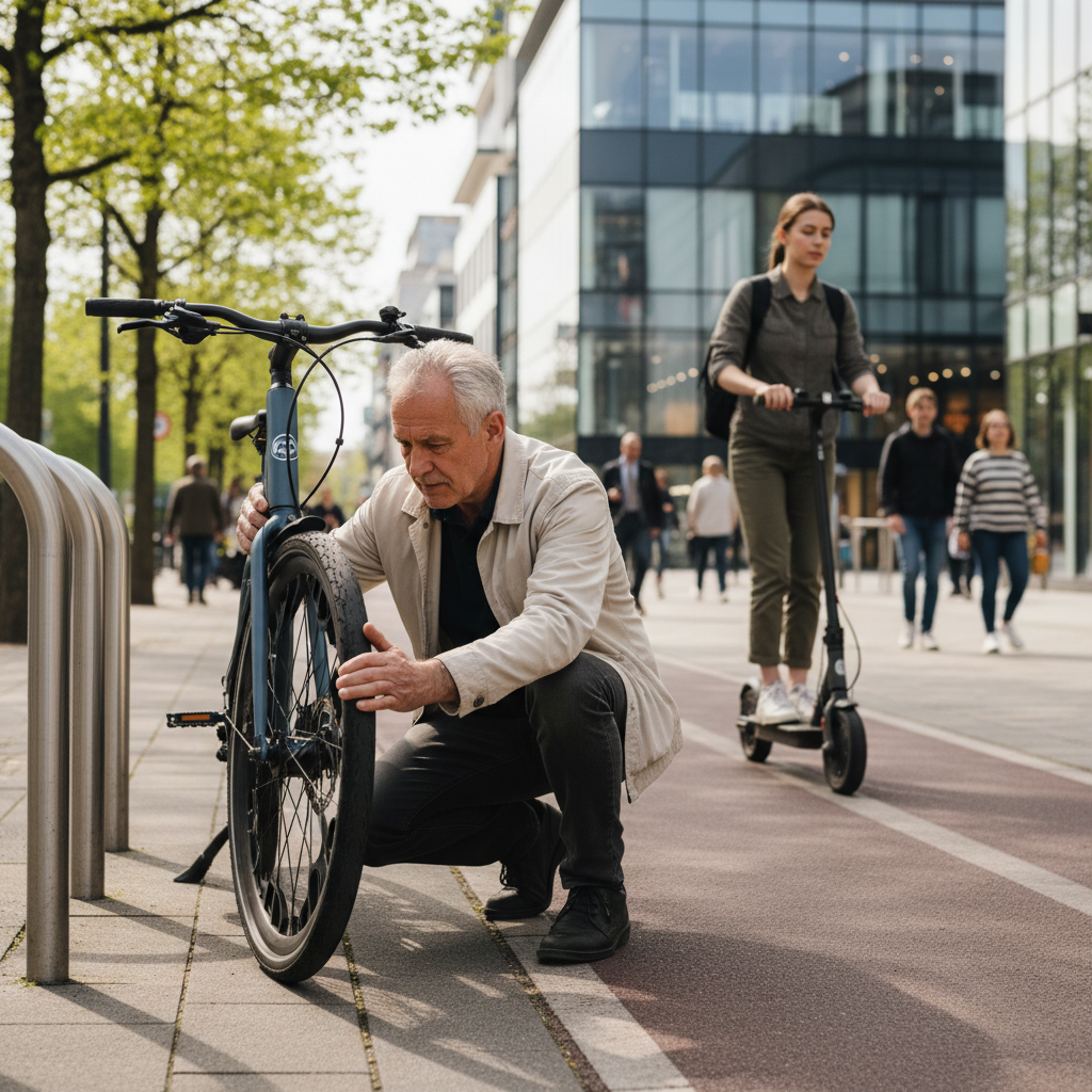 เทรนด์อีไบค์ปลายปี 2026: นวัตกรรม 'ยางไร้ลม' หมดปัญหายางรั่ว - airless-tire-ebike-trend-2026