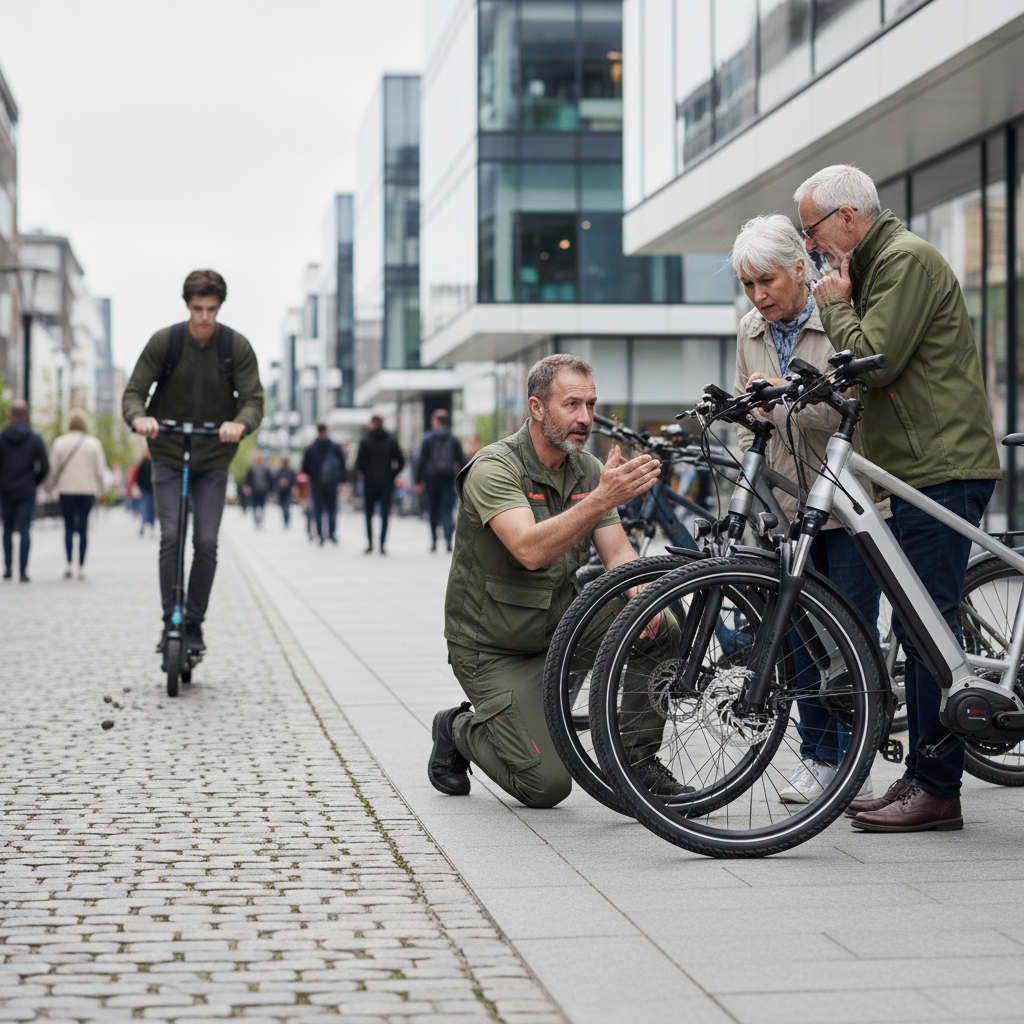 เทรนด์ 2026: นวัตกรรมยาง E-Bike ไร้ลม หมดปัญหายางรั่ว - airless-tire-ebike-trend-2026