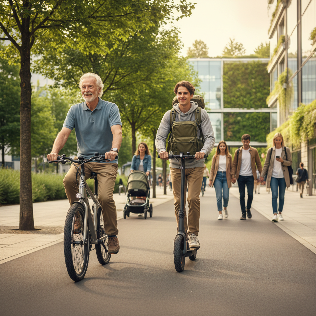 เจาะเทรนด์ 2026: ยางไร้ลม (Airless Tire) จบปัญหายางรั่ว - airless-tire-ebike-trend