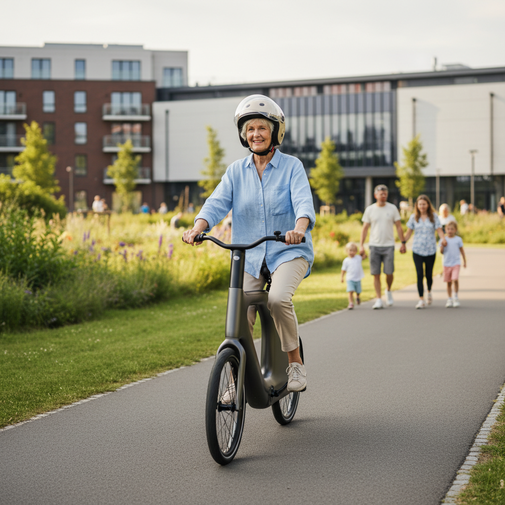 เทรนด์ E-Bike 2026: จับตานวัตกรรมทรงตัวอัตโนมัติเพื่อผู้สูงวัย - auto-balance-ebike-senior-trend