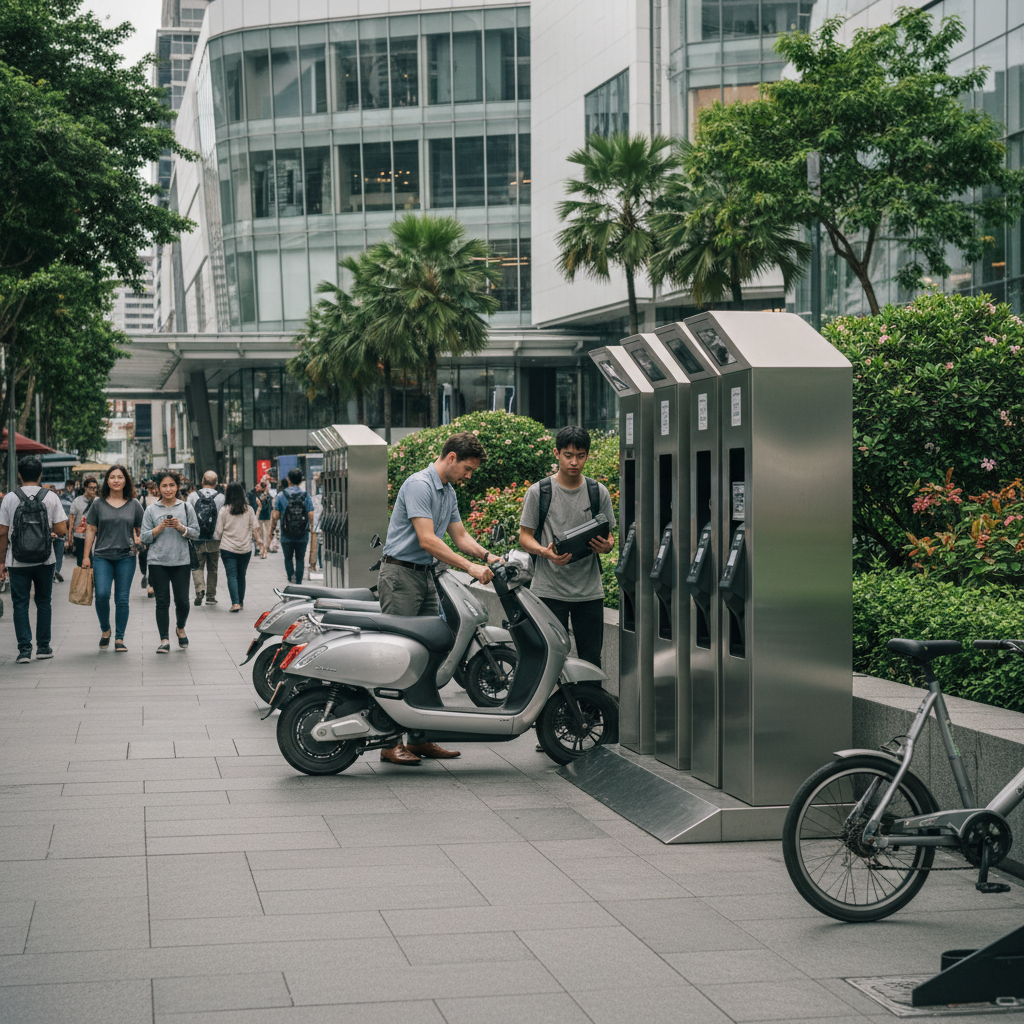 อนาคต EV ไทย! ระบบสลับแบตเตอรี่ (Swap) พลิกโฉม E-Bike - battery-swap-ebike-ev-trend