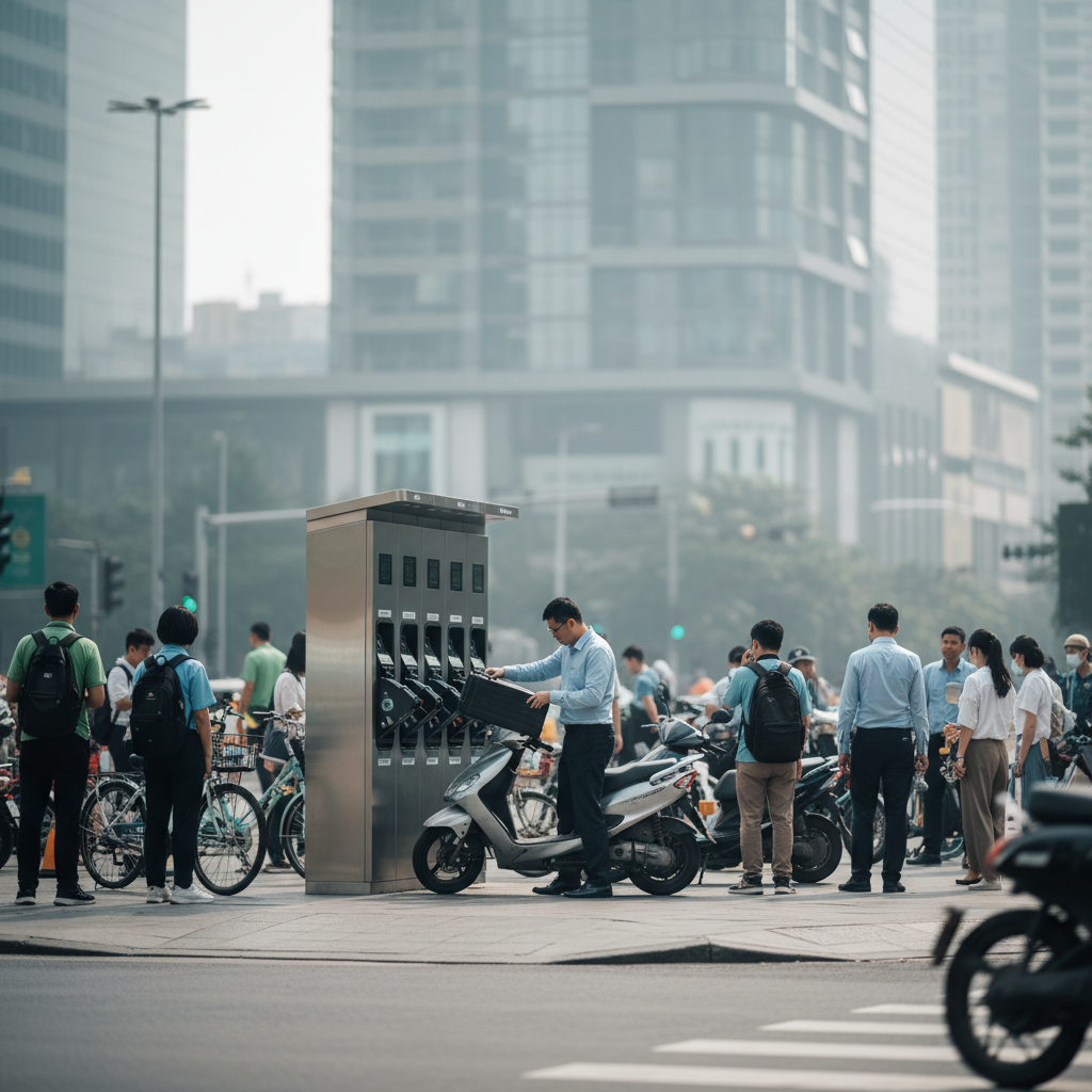 วิเคราะห์ตลาด 2026: นวัตกรรมสลับแบตฯ หนุนคนใช้ E-Bike - battery-swap-ebike-ev-trend