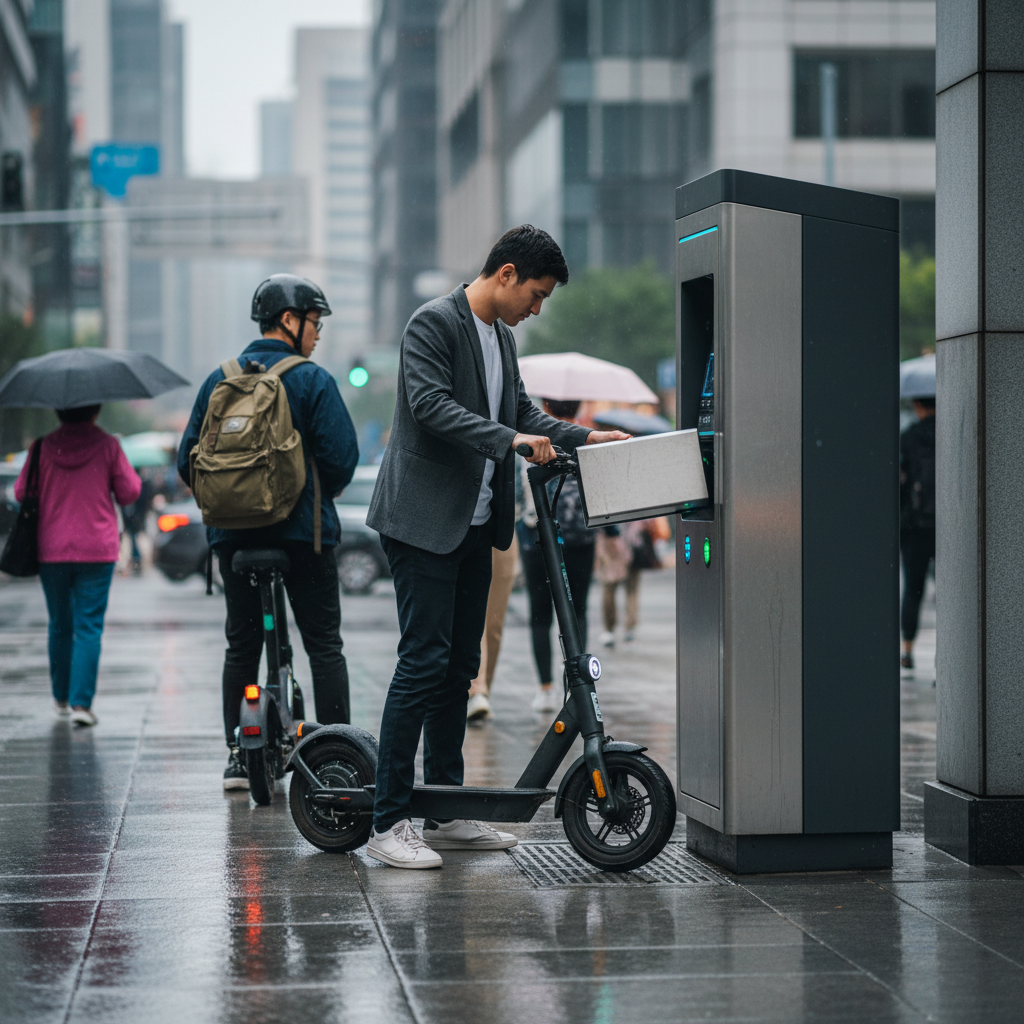เทรนด์ 2026: ตู้สลับแบตฯ E-Bike ขยายตัว หมดยุครอชาร์จไฟ - battery-swap-ebike-trend-2026