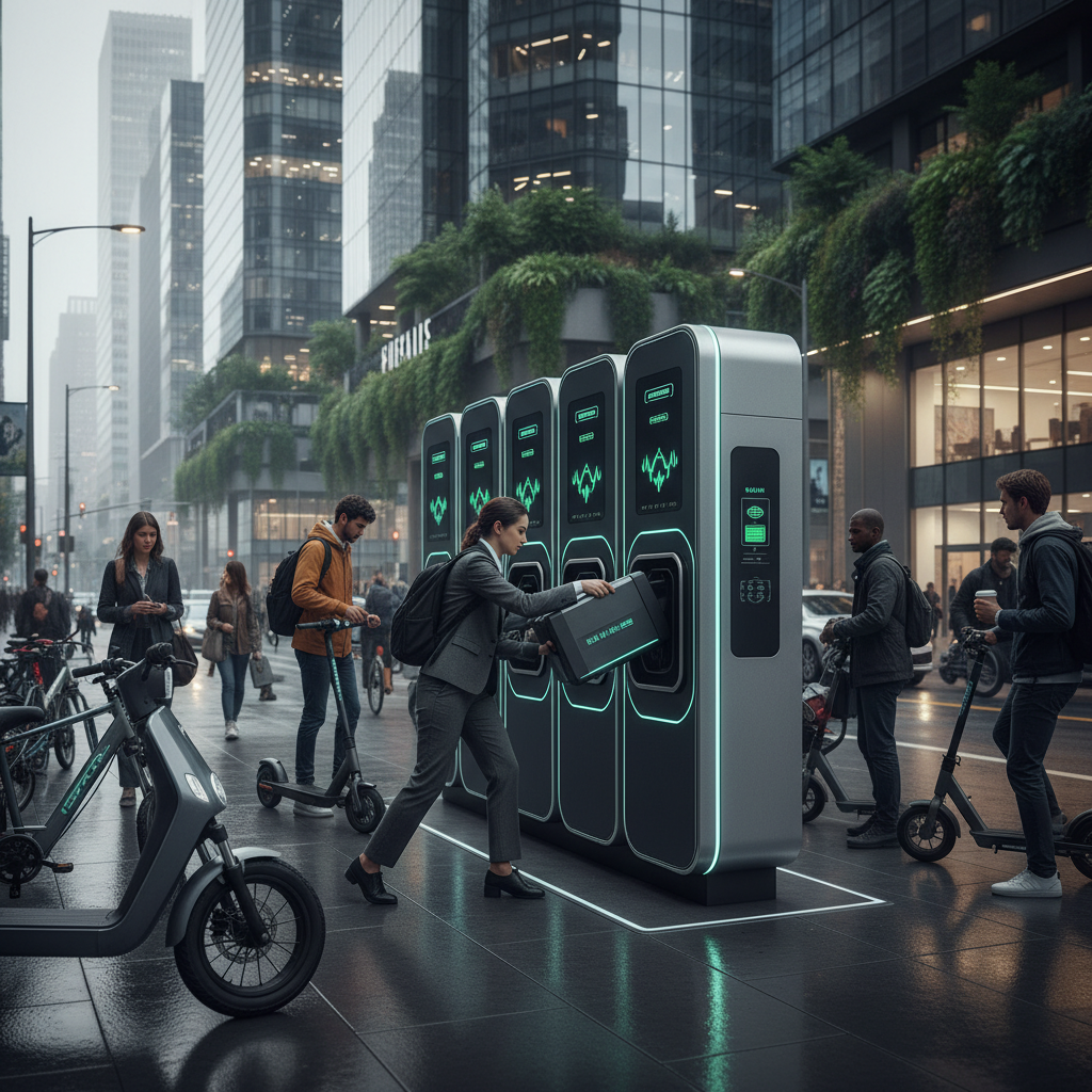 เทรนด์ EV 2026! สลับแบต E-Bike ทันใจ ไม่ต้องรอชาร์จ - battery-swap-ev-trend