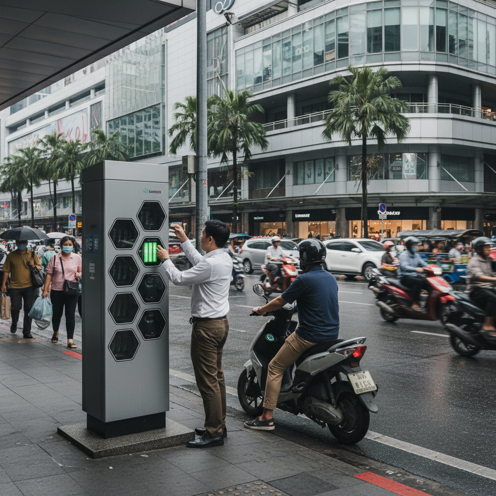 คาดการณ์ 6 เดือนหน้า! เทรนด์สถานีสลับแบต E-Bike ทั่วไทย - battery-swap-station-ebike-trend