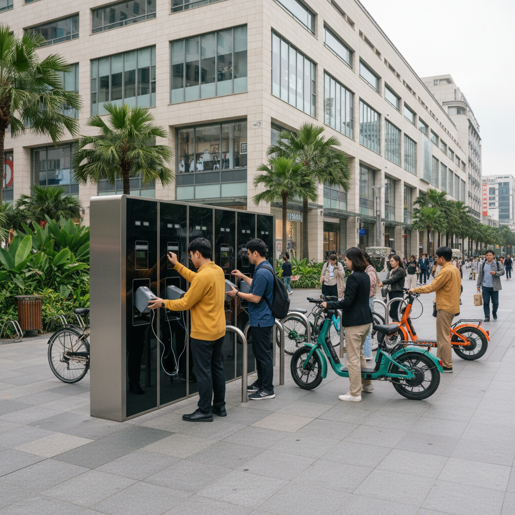 จับตาเทรนด์ 2026: ตู้สลับแบตเตอรี่ (Swap) พลิกโฉม E-Bike - battery-swap-station-ebike-trend