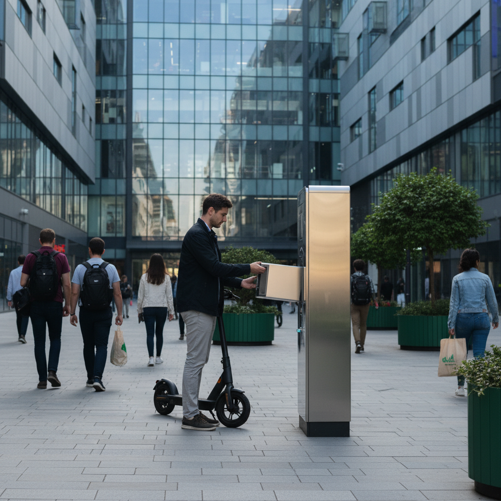 เจาะเทรนด์ 2026! ตู้สลับแบต E-Bike เติม energy ไวใน 1 นาที - battery-swapping-ebike-ev-trend
