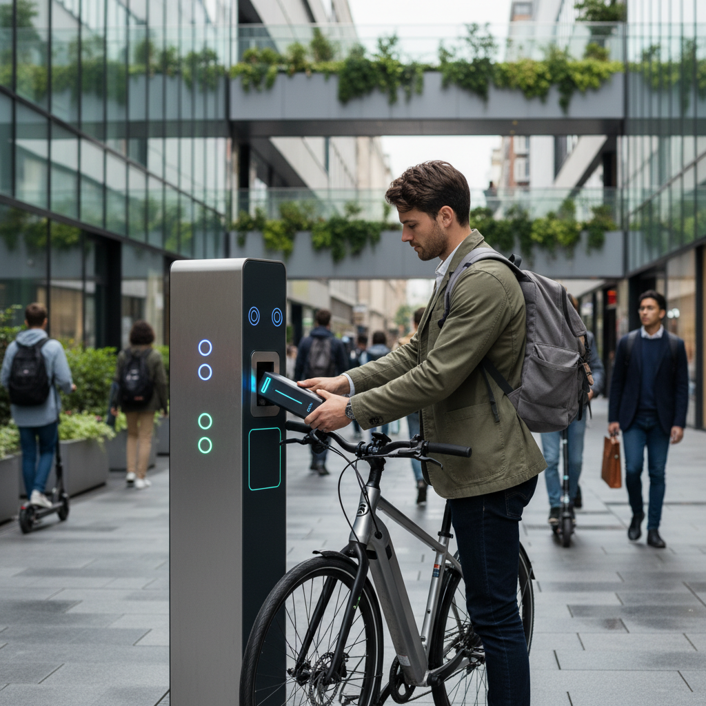 เทรนด์ EV 2026! สลับแบต E-Bike นาทีเดียวพร้อมลุย - battery-swapping-ebike-ev-trend