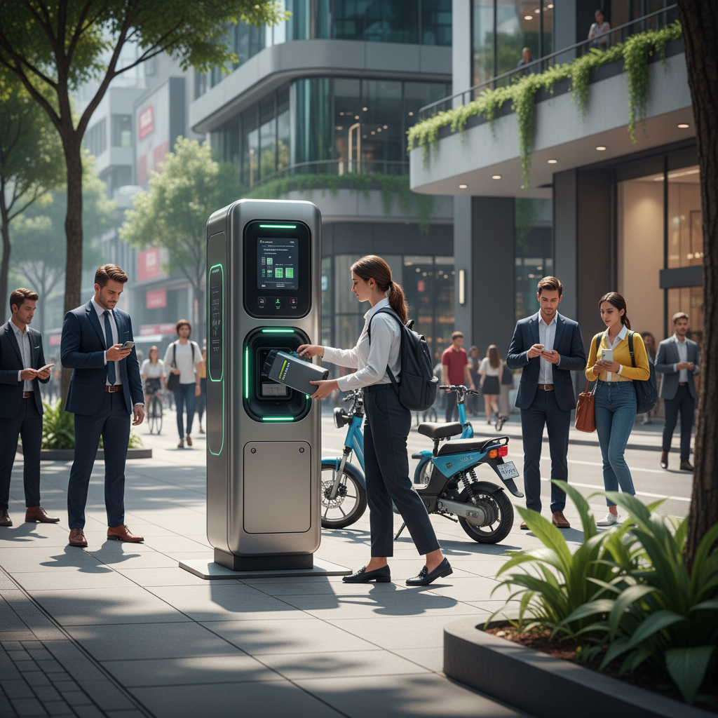 เทรนด์โลก 2026! นวัตกรรมสลับแบตเตอรี่เตรียมบุกตลาด E-Bike - battery-swapping-ebike-trend