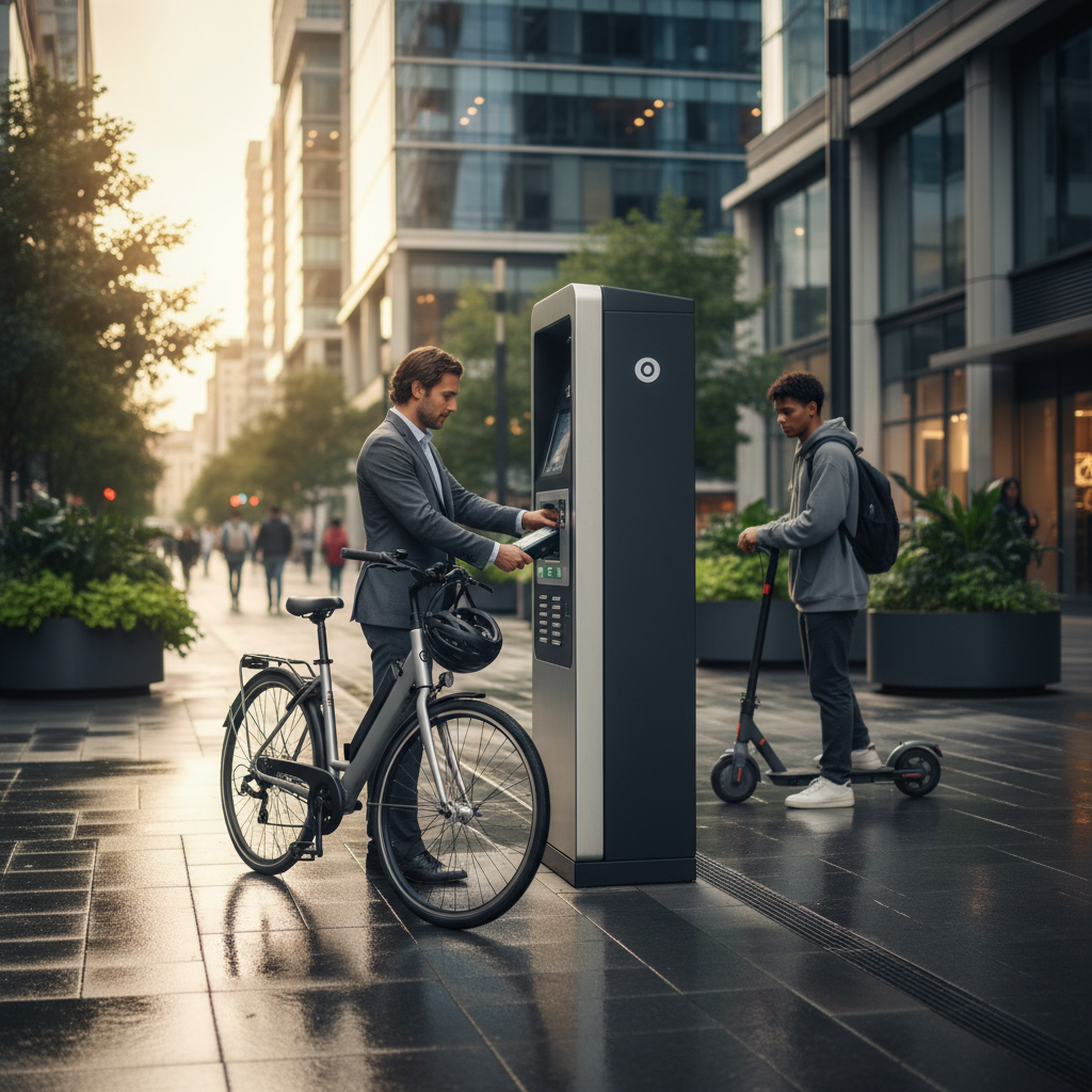เทรนด์ 2026: ตู้สลับแบต E-Bike เปลี่ยนไวไม่ต้องรอชาร์จ - battery-swapping-ebike-trend-2026