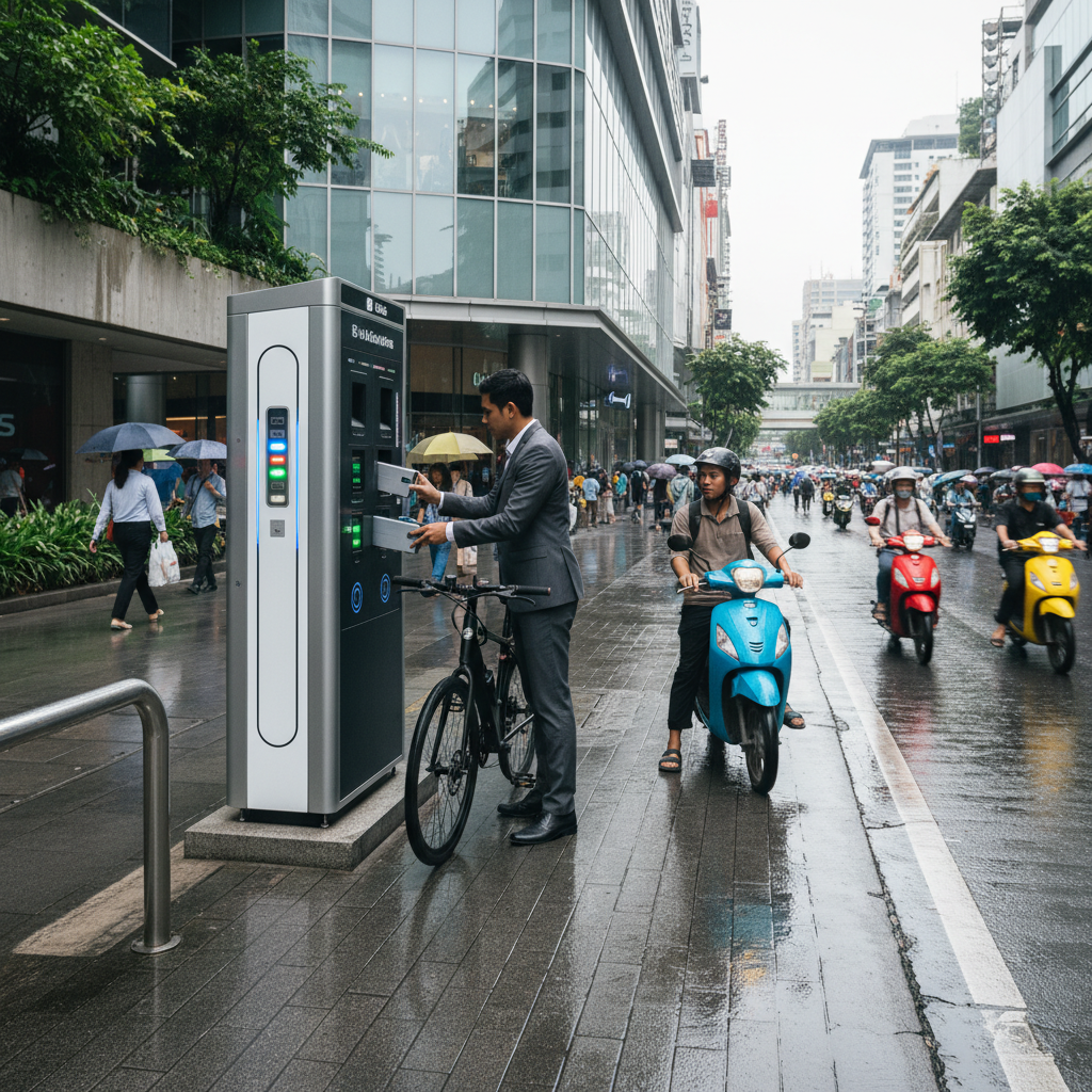 เจาะเทรนด์โลก 2026: ระบบสลับแบตเตอรี่พลิกโฉม E-Bike - battery-swapping-ebike-trend