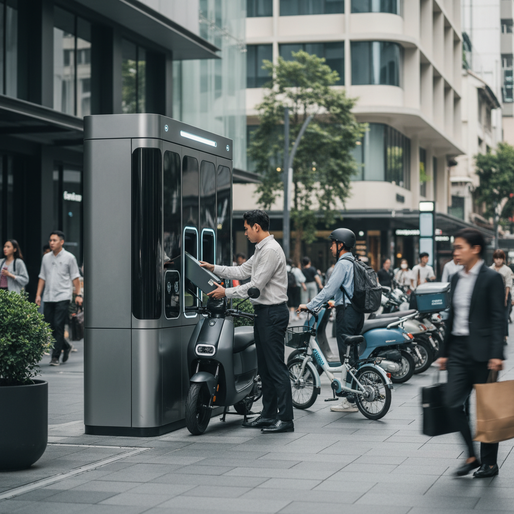 อนาคต EV: เทรนด์สลับแบตเตอรี่ E-Bike และ Scooter ทันใจ - battery-swapping-ev-trend