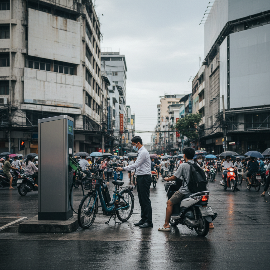 กูรูฟันธง! ครึ่งปีหลัง 2026 ตู้สลับแบต E-Bike มีทุกมุมเมือง - battery-swapping-station-ebike-trend