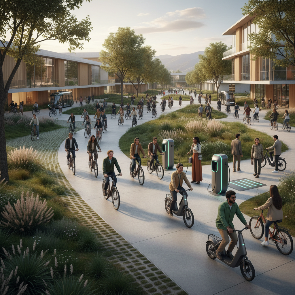 เทรนด์มหาลัย 2027! แคมปัสไร้มลพิษดันนักศึกษาใช้ E-Bike - campus-ebike-ev-trend-2027
