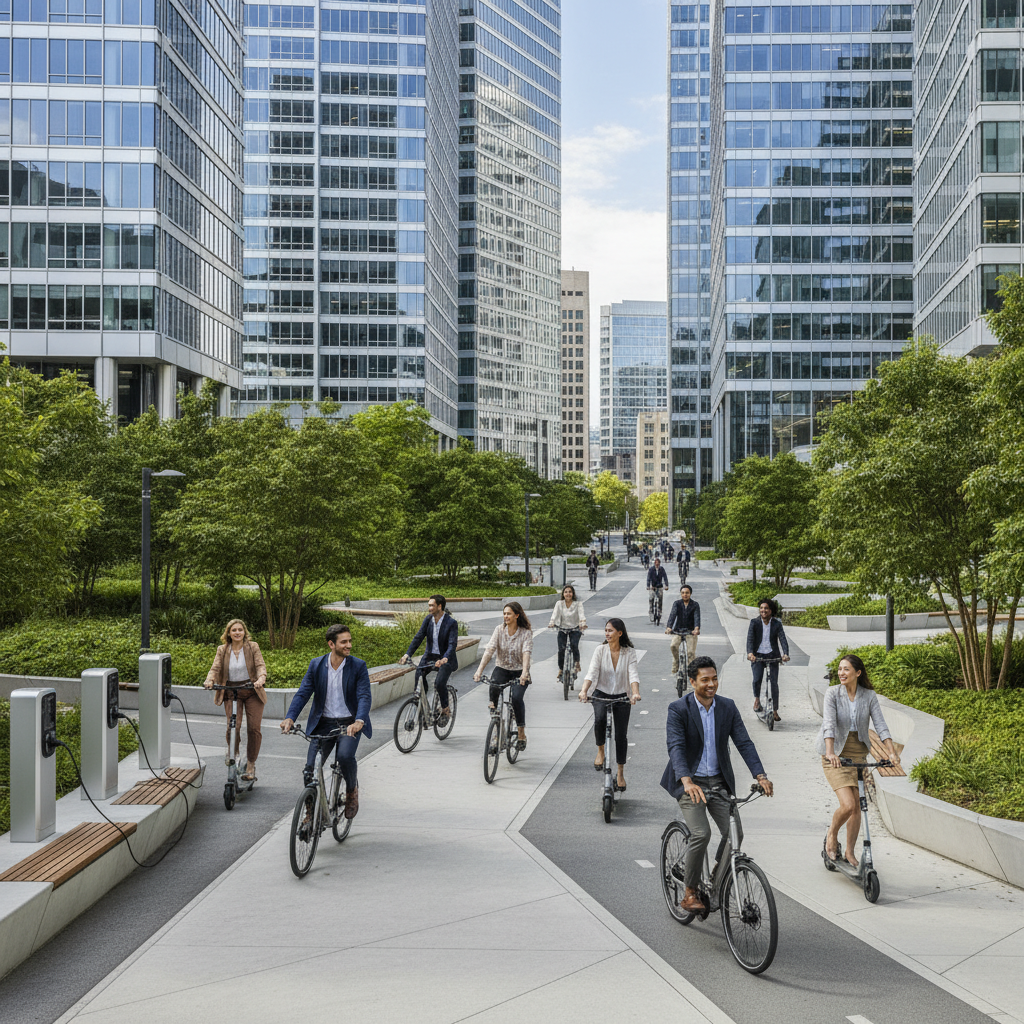 เทรนด์องค์กร 2026! หนุนใช้ E-Bike เป็นสวัสดิการลดค่าน้ำมัน - corporate-ebike-benefit-trend
