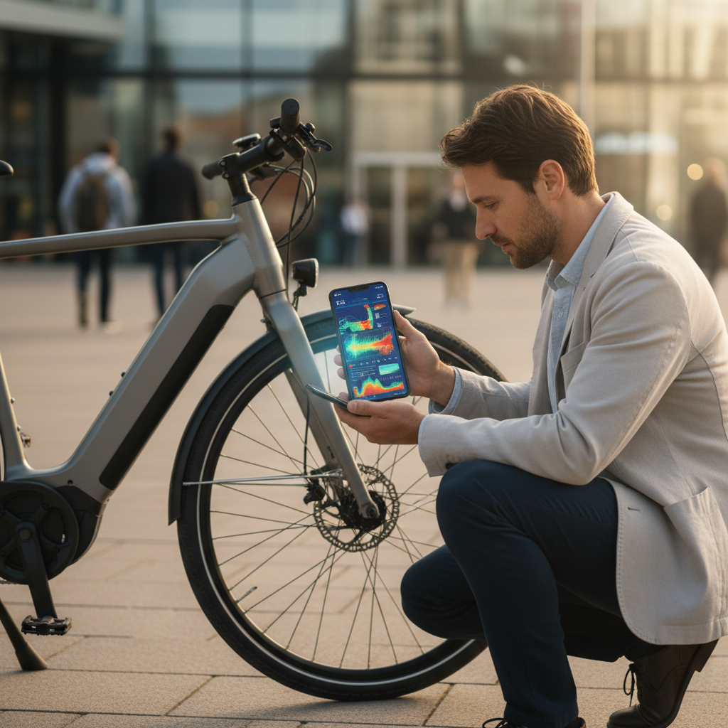 เทรนด์ EV 2026: AI ตรวจสุขภาพแบตเตอรี่ E-Bike เตือนก่อนพัง - ebike-ai-battery-health-trend