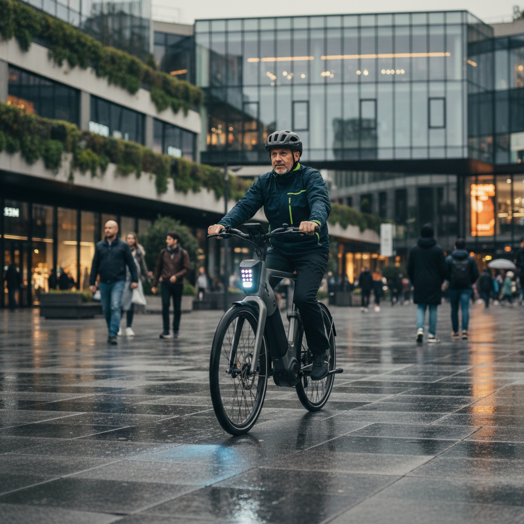 เทรนด์ 2026: E-Bike ล้ำหน้าด้วย AI เซ็นเซอร์กันชนอัจฉริยะ - ebike-ai-safety-sensor-trend