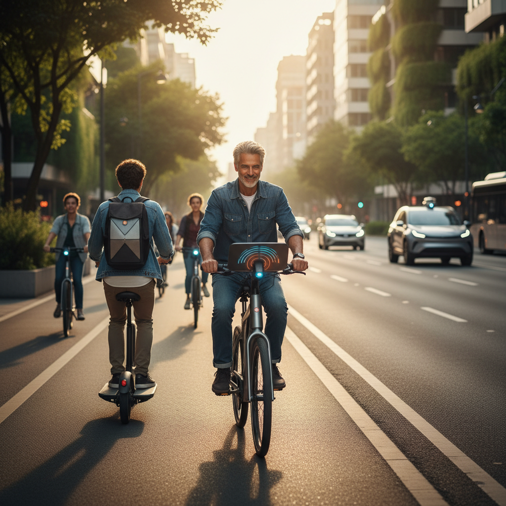 เทรนด์ 2026: ระบบ AI ช่วยขับขี่ E-Bike ปลอดภัยขั้นสุด - ebike-ai-safety-tech-2026