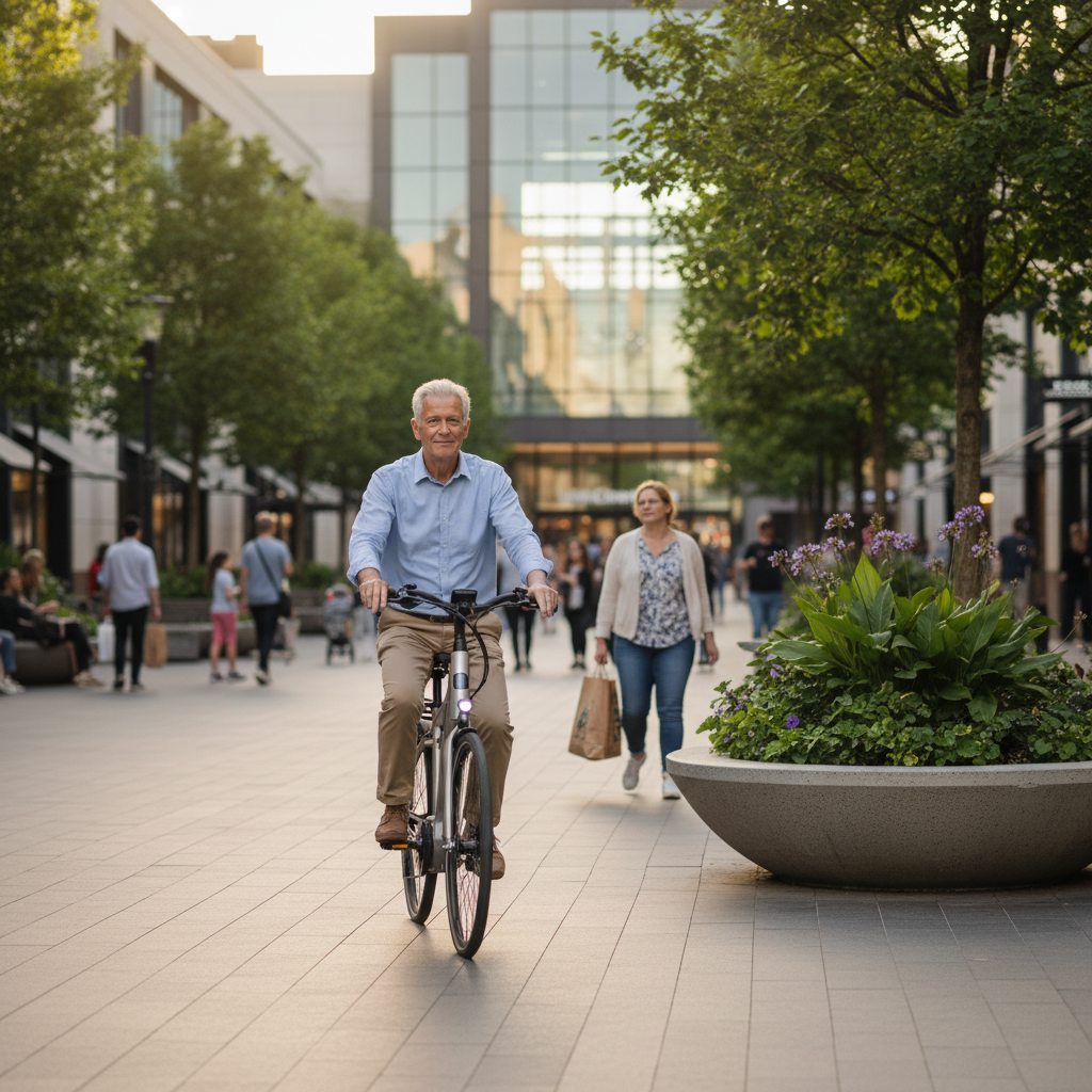 เทรนด์ E-Bike 2026: เซนเซอร์ AI ช่วยเบรก ปลอดภัยวัยเก๋า - ebike-ai-sensor-safety-trend