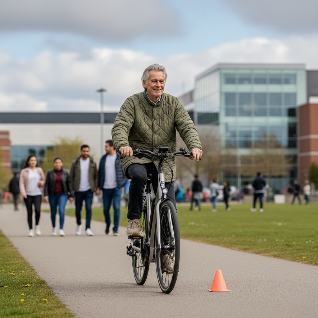 เทรนด์ EV 2026: AI เซ็นเซอร์กันชน E-Bike เพื่อผู้สูงวัย - ebike-ai-sensor-safety-trend