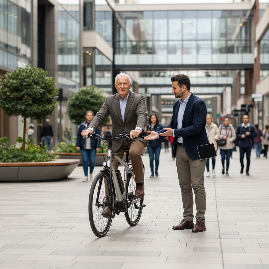 เทรนด์ E-Bike ปลายปี 2026: เซนเซอร์ AI ช่วยเบรกกันล้ม - ebike-ai-sensor-safety-trend