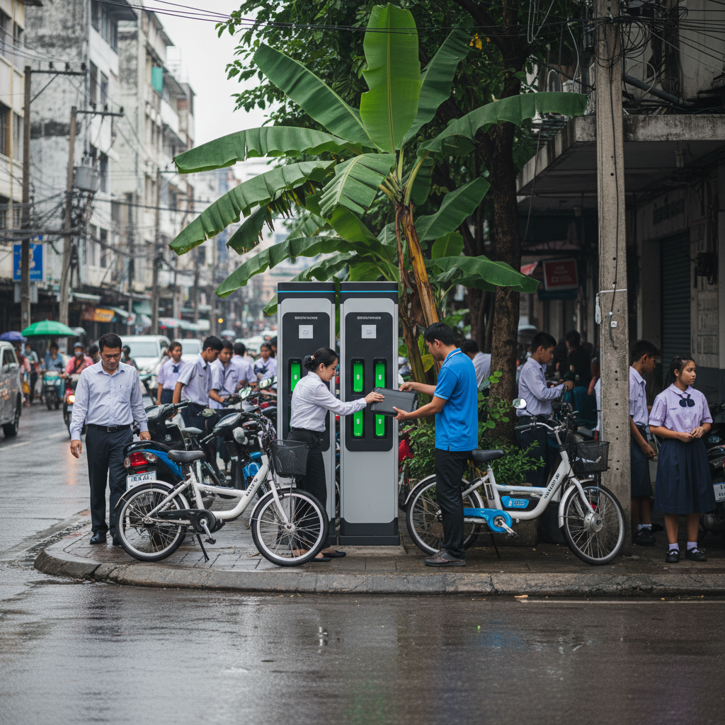 วิเคราะห์เทรนด์ 2026! สถานีสลับแบตเตอรี่ E-Bike ทั่วไทย - ebike-battery-swap-station-trend