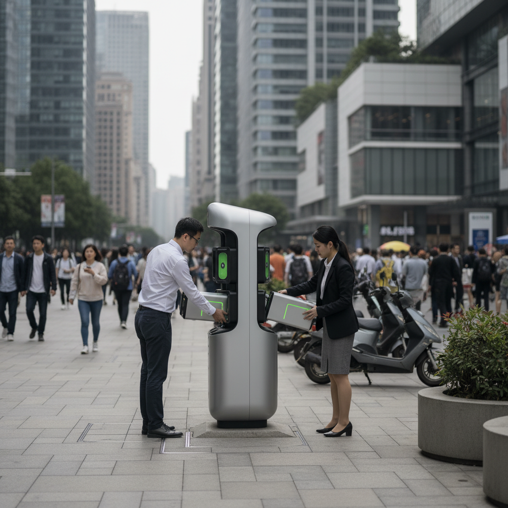 เทรนด์ 2026: ตู้สลับแบตฯ E-Bike เปลี่ยนไวไม่ต้องรอชาร์จ - ebike-battery-swap-trend