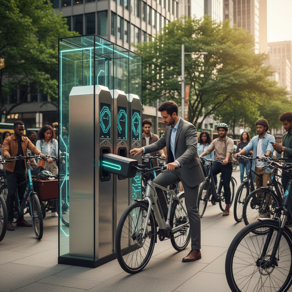 เทรนด์ EV 2026: สถานีสลับแบต E-Bike เปลี่ยนไวใน 1 นาที - ebike-battery-swap-trend