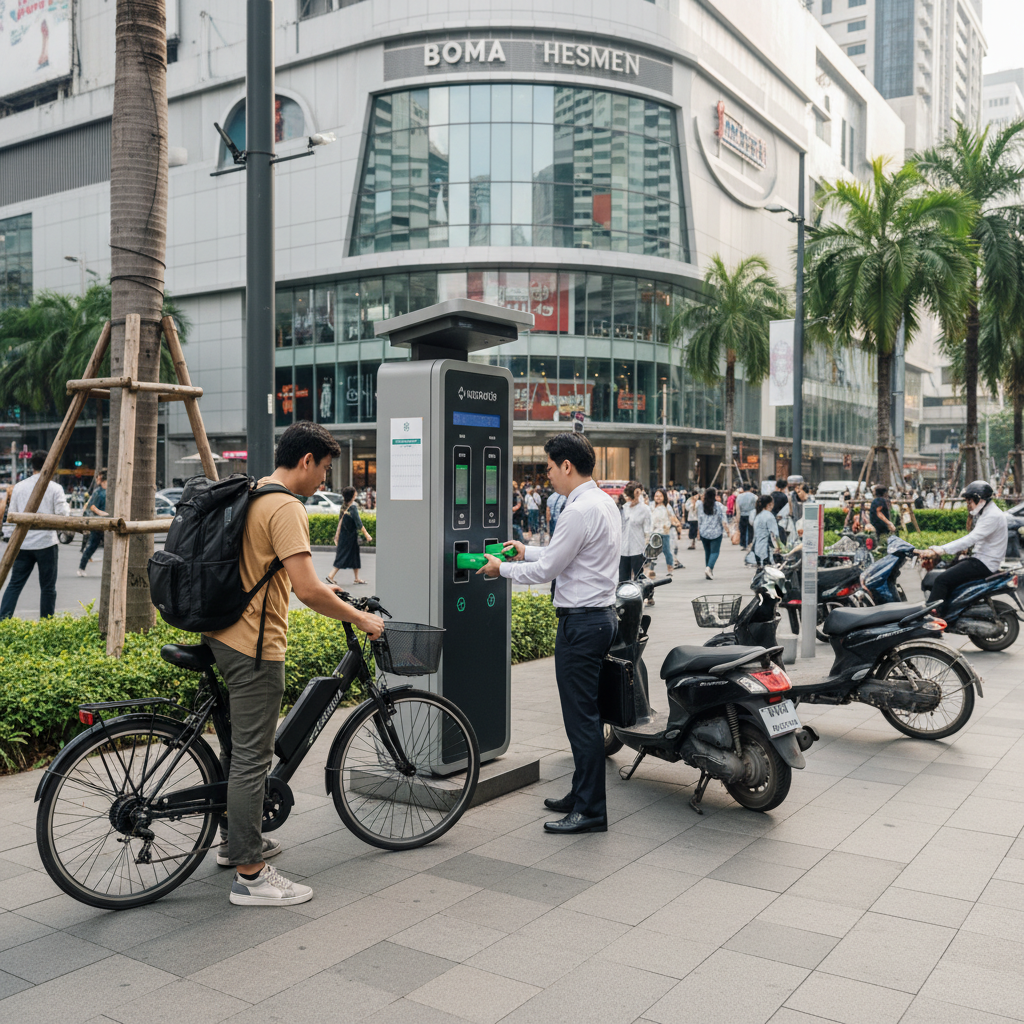 เจาะเทรนด์ 2026: ตู้สลับแบต E-Bike หมดกังวลเรื่องรอชาร์จ - ebike-battery-swap-trend-2026