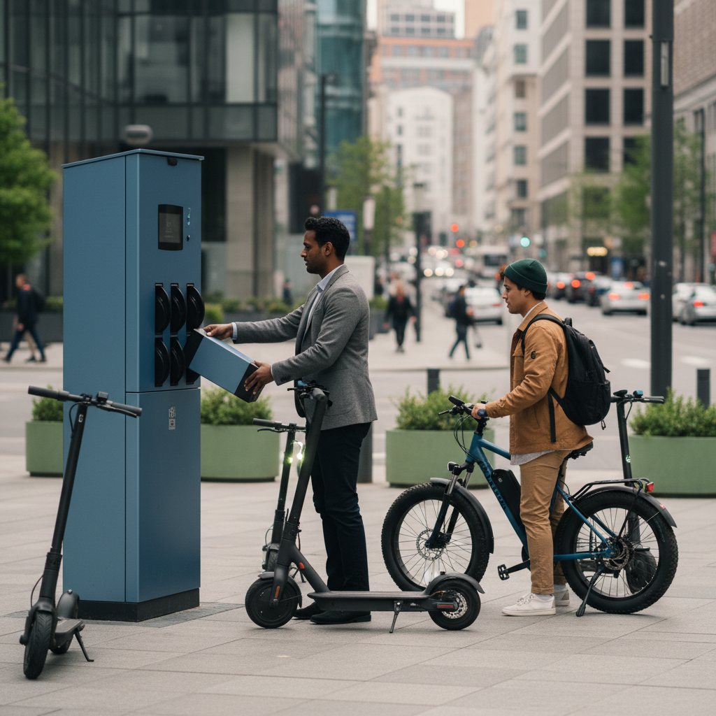 อนาคต EV! เทรนด์สลับแบตเตอรี่ E-Bike มาแรงปลายปี 26 - ebike-battery-swap-trend-2026