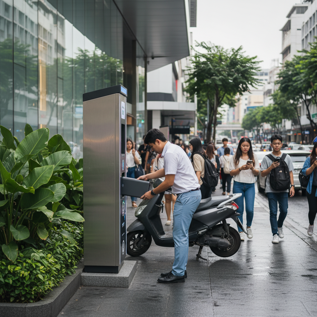 เทรนด์ EV 2026! สถานีสลับแบตเตอรี่ E-Bike เตรียมบุกไทย - ebike-battery-swap-trend-2026